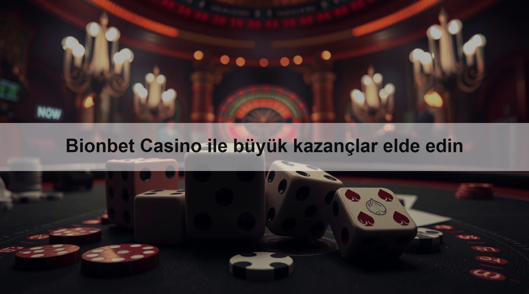 Bionbet Casino ile büyük kazançlar elde edin